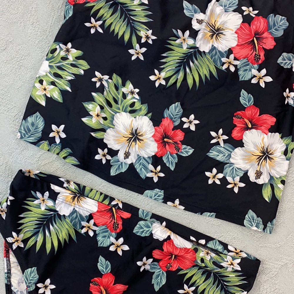 Vintage Fit system two piece floral bikini - Picture 3 of 7